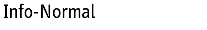 Info-Normal