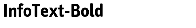 InfoText-Bold