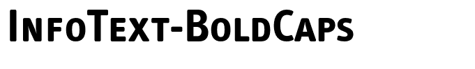 InfoText-BoldCaps
