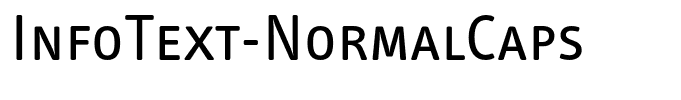 InfoText-NormalCaps