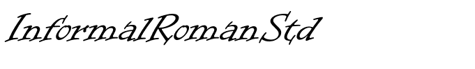 InformalRomanStd