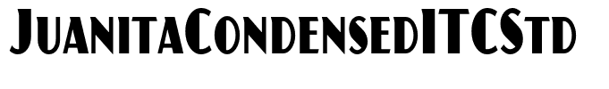 JuanitaCondensedITCStd