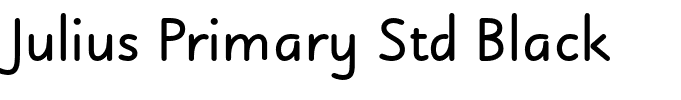 Julius Primary Std Black