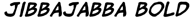 jibbajabba Bold