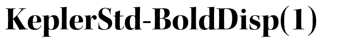 KeplerStd-BoldDisp(1)