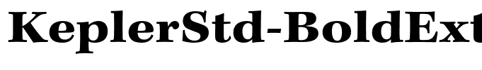 KeplerStd-BoldExtCapt