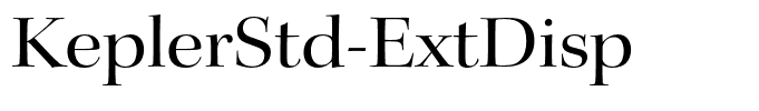 KeplerStd-ExtDisp