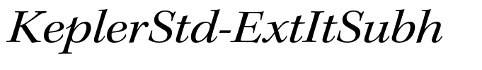 KeplerStd-ExtItSubh