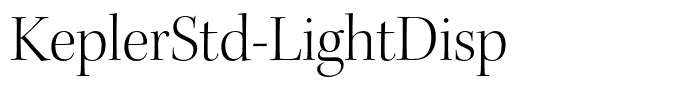 KeplerStd-LightDisp