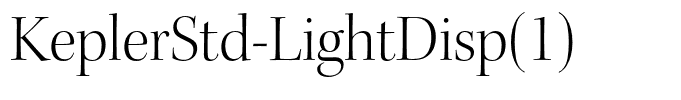 KeplerStd-LightDisp(1)