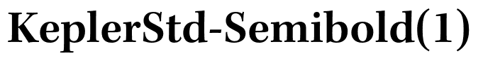 KeplerStd-Semibold(1)