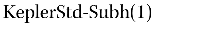 KeplerStd-Subh(1)