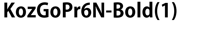 KozGoPr6N-Bold(1)