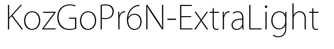 KozGoPr6N-ExtraLight