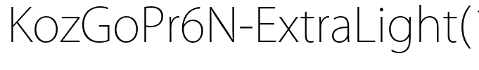 KozGoPr6N-ExtraLight(1)