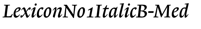 LexiconNo1ItalicB-Med