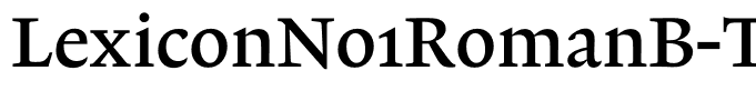 LexiconNo1RomanB-Txt