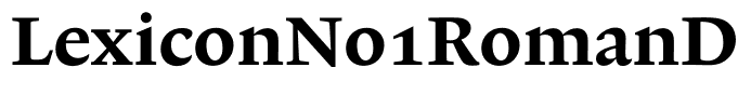 LexiconNo1RomanD-Med