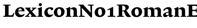 LexiconNo1RomanE-Med