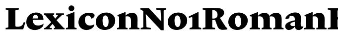 LexiconNo1RomanF-Txt