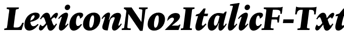 LexiconNo2ItalicF-Txt