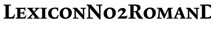 LexiconNo2RomanD-Exp