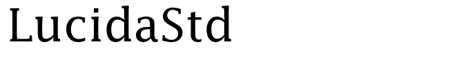 LucidaStd