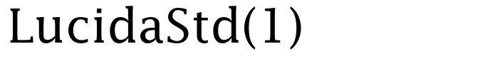 LucidaStd(1)