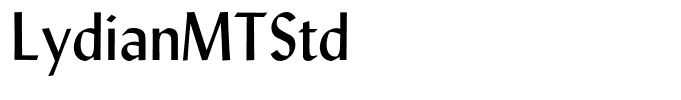 LydianMTStd