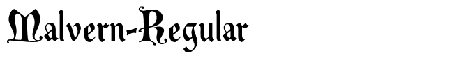 Malvern-Regular