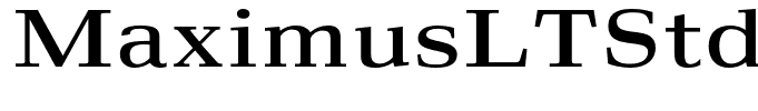MaximusLTStd