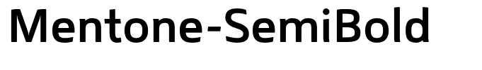 Mentone-SemiBold