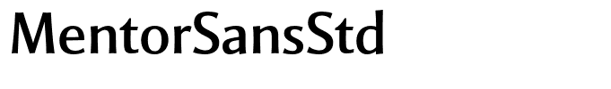 MentorSansStd