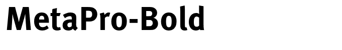 MetaPro-Bold