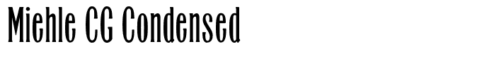 Miehle CG Condensed