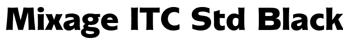 Mixage ITC Std Black