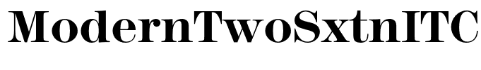 ModernTwoSxtnITCStd-Bold