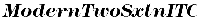 ModernTwoSxtnITCStd-BoldIta