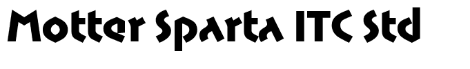 Motter Sparta ITC Std