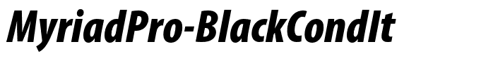 MyriadPro-BlackCondIt