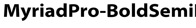 MyriadPro-BoldSemiExt