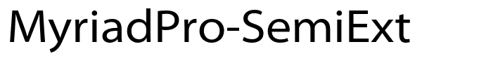 MyriadPro-SemiExt