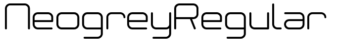 NeogreyRegular