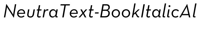 NeutraText-BookItalicAlt