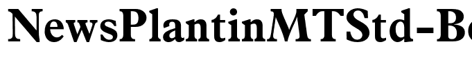 NewsPlantinMTStd-Bold
