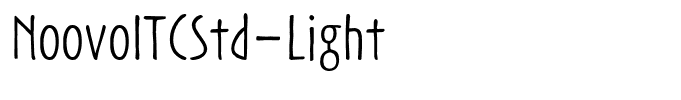 NoovoITCStd-Light