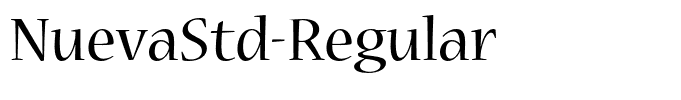 NuevaStd-Regular