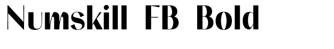 Numskill FB Bold