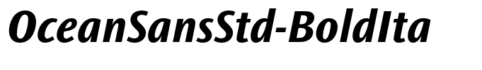 OceanSansStd-BoldIta