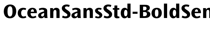 OceanSansStd-BoldSemiExt